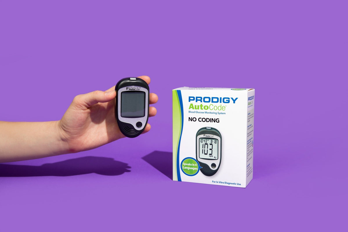 Prodigy AutoCode Talking Blood Glucose Meter Kit - 51885-Single - LL Medico