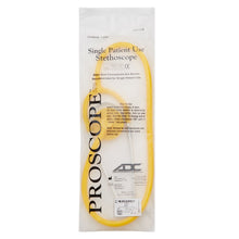 Proscope Disposable Stethoscope, Yellow, 22" - 664Y-Single - LL Medico