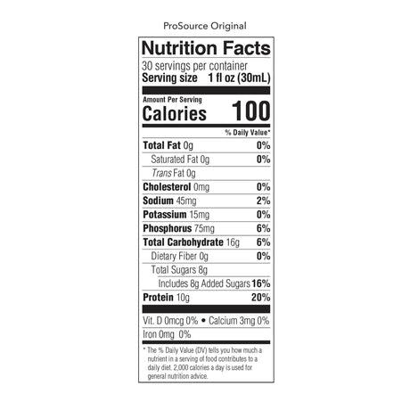 ProSource Oral Supplement, Neutral Flavor, 30 oz Bottle - 11432-Single - LL Medico