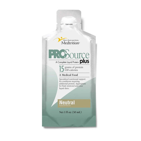 ProSource Plus Oral Supplement, Neutral Flavor, 1 oz Pouch - 11454-Single - LL Medico