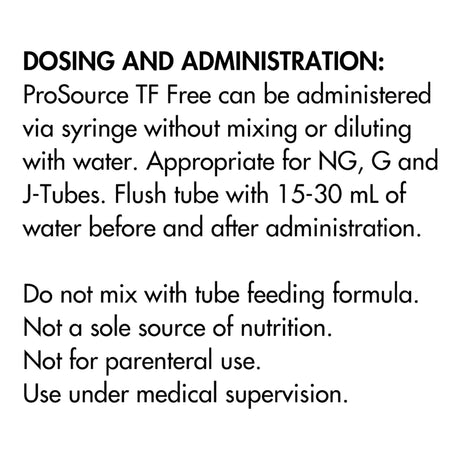 ProSource TF Free Tube Feeding Formula, Unflavored, 1.5 oz Pouch - 11333-Single - LL Medico