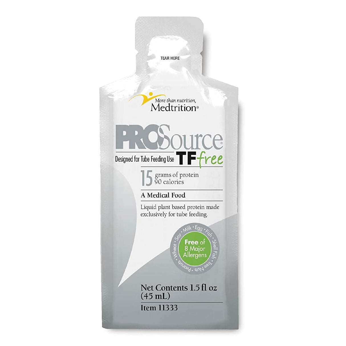 ProSource TF Free Tube Feeding Formula, Unflavored, 1.5 oz Pouch - 11333-Single - LL Medico