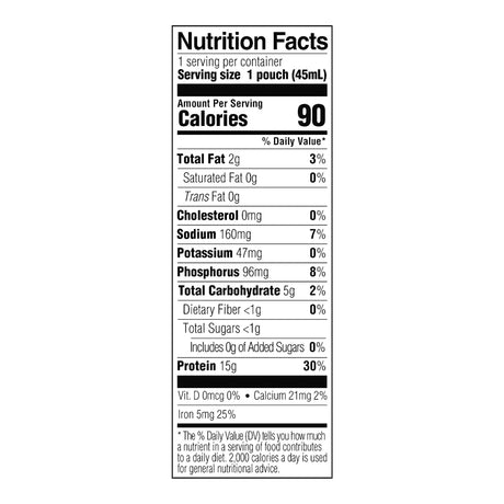 ProSource TF Free Tube Feeding Formula, Unflavored, 1.5 oz Pouch - 11333-Single - LL Medico