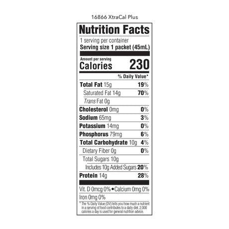 ProSource XtraCal Oral Supplement, Neutral Flavor, 1 oz Pouch - 16866-Single - LL Medico