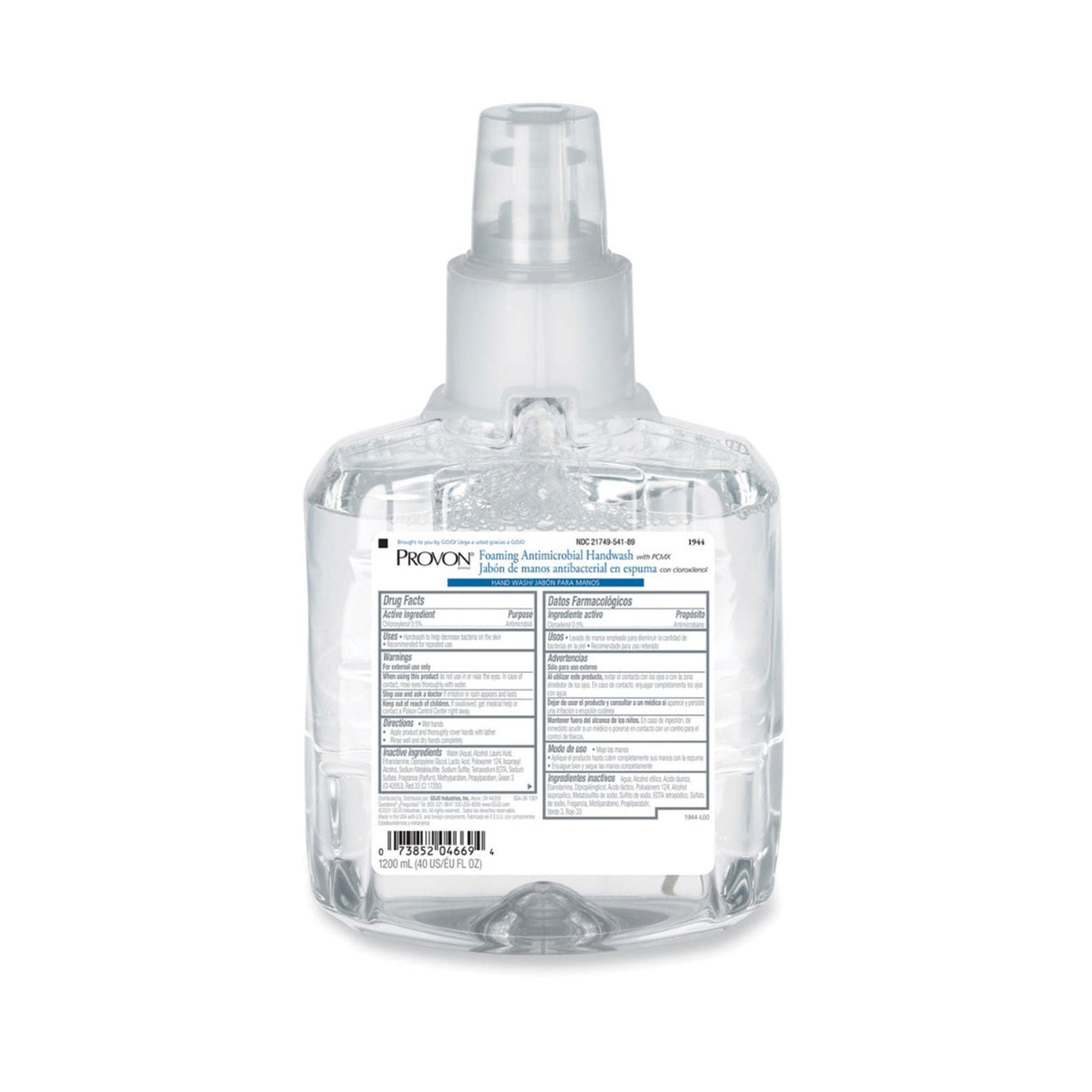 Provon Foaming Antimicrobial Handwash with PCMX, Refill for LTX-12 Dispenser - 1944-02-Case - LL Medico