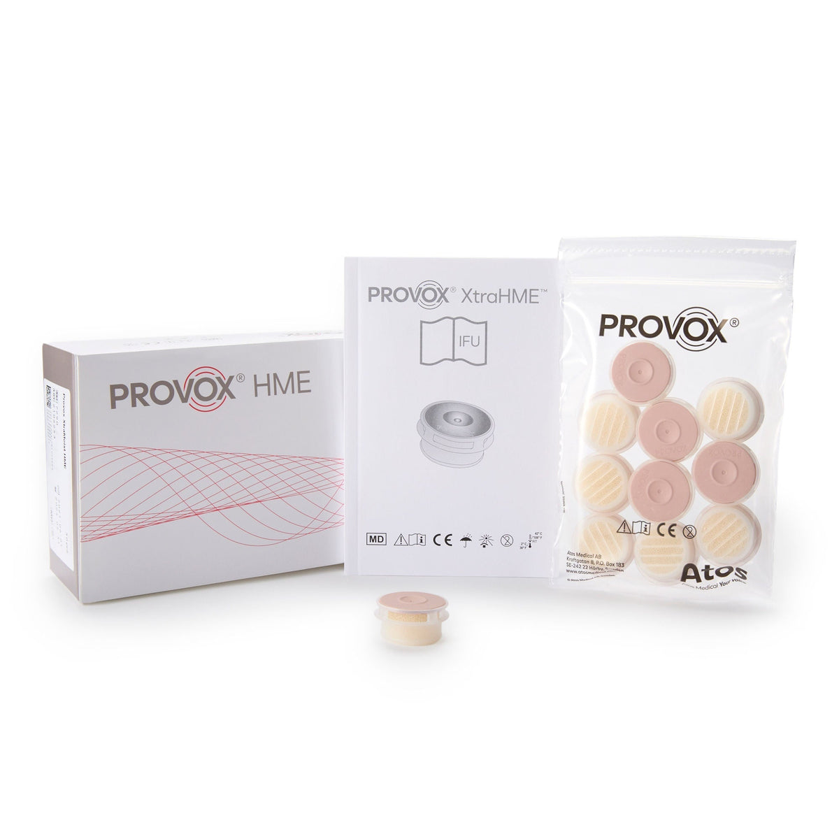 Provox XtraMoist Heat and Moisture Exchanger, 30 Count - 7290-Single - LL Medico
