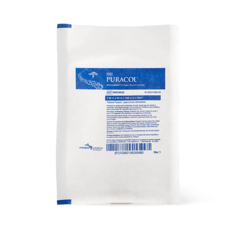 Puracol Collagen Wound Dressing, Sterile - MSC8522-Single - LL Medico