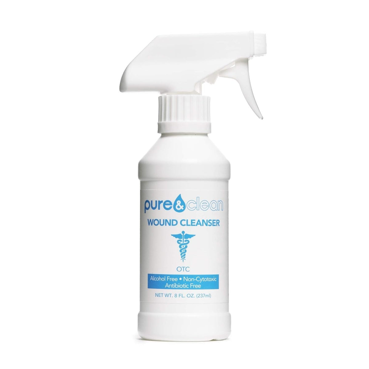 Pure&Clean Wound Cleanser, Non-Sterile, 8 fl oz Spray Bottle - 852421007027-Single - LL Medico
