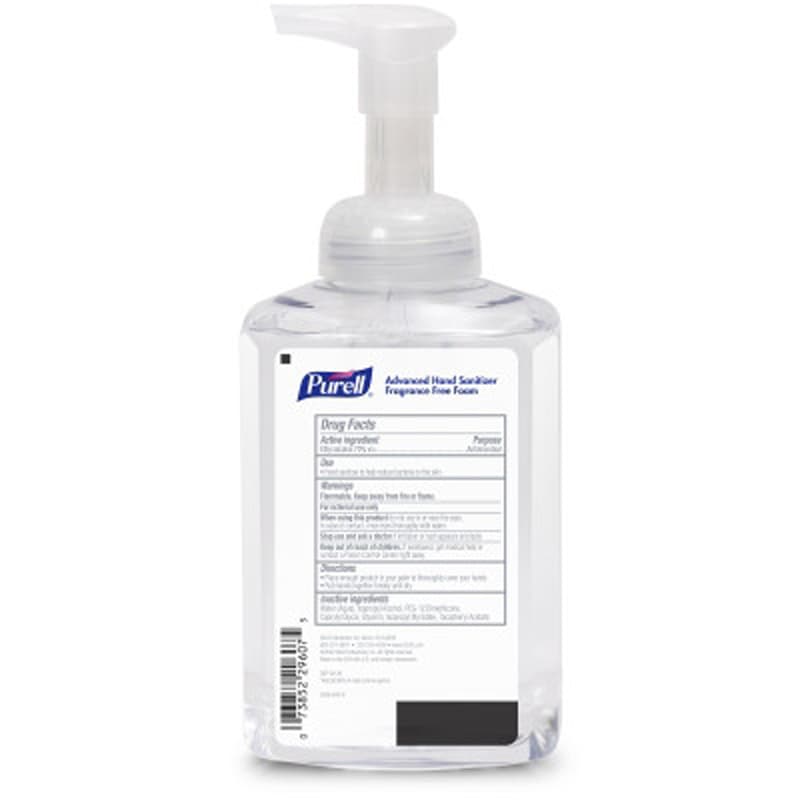 Purell Advanced 70% Ethyl Alcohol Hand Sanitizer, 17.4-ounce Pump Bottle - 5009-04-Case - LL Medico