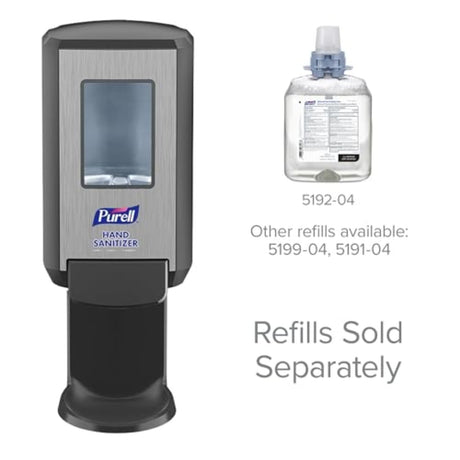 Purell Advanced Green Certified Instant Hand Sanitizer Foam, LTX-12 Refill, 1200 mL, Case of 4 - 5192-04-Case - LL Medico
