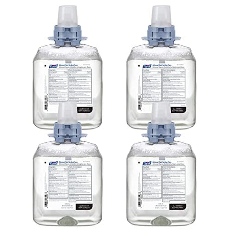 Purell Advanced Green Certified Instant Hand Sanitizer Foam, LTX-12 Refill, 1200 mL, Case of 4 - 5192-04-Case - LL Medico