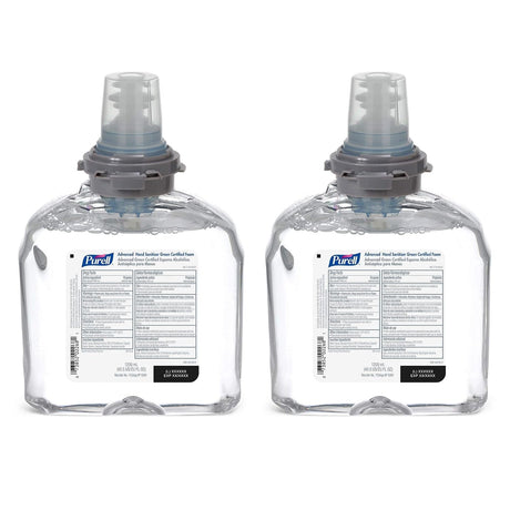 Purell Advanced Hand Sanitizer Foam, 1200 mL Refill Bottle, Case of 2 - 5051-02-Case - LL Medico