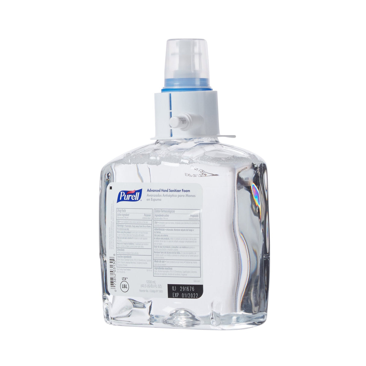 Purell Advanced Hand Sanitizer Foam, 70% Ethyl Alcohol, 1,200 mL Refill Bottle - 1905-02-Single - LL Medico