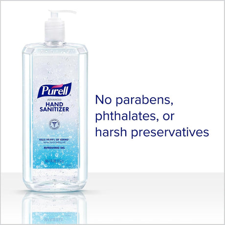 Purell Advanced Hand Sanitizer Refreshing Gel, 50.7 Fl Oz (1.5 L) - 5015-04-Single - LL Medico