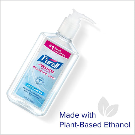 Purell Ethyl Alcohol Hand Sanitizer, 12 oz Gel - 3659-12-Single - LL Medico