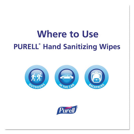 Purell Hand Sanitizing Wipe, Fragrance Free, Case of 1000 - 9021-1M-Case - LL Medico