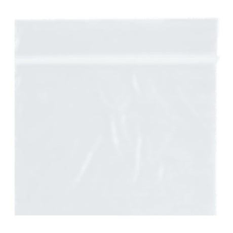 RD Plastics Reclosable Zip Bags, Clear, 2 x 2", Plastic, Zipper Closure - A12-Single - LL Medico