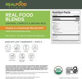 Real Food Blends Tube Feeding Formula, Chicken / Carrots / Brown Rice, 9.4 oz - 176988-Single - LL Medico