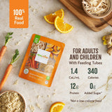 Real Food Blends Tube Feeding Formula, Chicken / Carrots / Brown Rice, 9.4 oz - 176988-Single - LL Medico