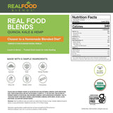 Real Food Blends Tube Feeding Formula, Quinoa, Kale & Hemp, 9.4 oz - 176992-Single - LL Medico