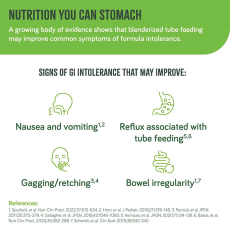 Real Food Blends Tube Feeding Formula, Salmon, Oats & Squash, 9.4 oz - 176987-Single - LL Medico