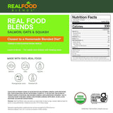 Real Food Blends Tube Feeding Formula, Salmon, Oats & Squash, 9.4 oz - 176987-Single - LL Medico