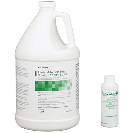 REGIMEN Glutaraldehyde High-Level Disinfectant, Liquid, 1 gal Jug, Activation Required, Reusable - 344-Single - LL Medico