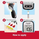 Roche Accu-Chek Guide Blood Glucose Test Strips, 100 Count - 07453744001-Box - LL Medico