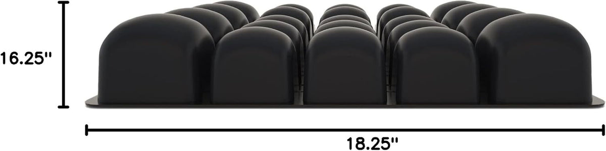 ROHO Mosaic Seat Cushion, PVC Air Cells, 18" W x 16" L x 3" D - MOS1816CA-Single - LL Medico