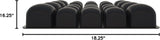 ROHO Mosaic Seat Cushion, PVC Air Cells, 18" W x 16" L x 3" D - MOS1816CA-Single - LL Medico
