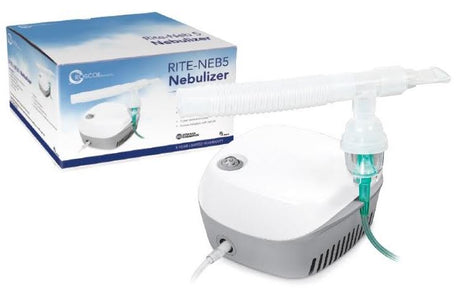 Roscoe Nebulizer Compressor with Disposable Neb Kit - RITE-NEB5 - LL Medico