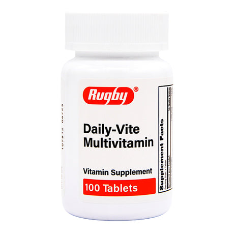 Rugby Daily - Vite Multivitamin Supplement, 100 tablets - 80681005000 - LL Medico