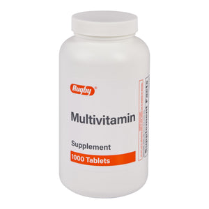 Rugby Multivitamin Dietary Supplement, 1000 tablets - 80681002000 - LL Medico