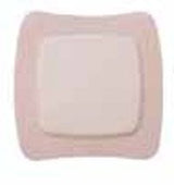 Aquacel Silicone Adhesive with Border Silicone Foam Dressing, 8 x 8 Centimeter