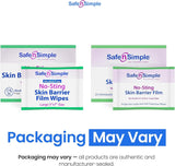 Safe N Simple No-Sting Skin Barrier Film Wipes - SNS00807-Box - LL Medico