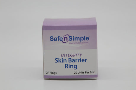 Safe Safe n Simple Integrity Two-Piece Skin Barrier, Flat - SNS68002-Box - LL Medico