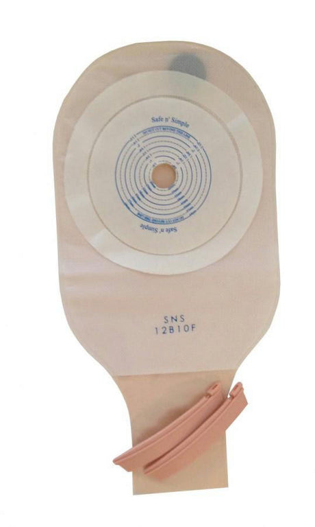 Safe Safe n' Simple One-Piece Pouch, Flat, Cut-to-Fit, Transparent, 12-Inch, with Filter - SNS12T100-Box - LL Medico