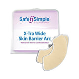 Safe Safe n Simple X-Tra Wide Two-Piece Skin Barrier, Flat - SNS21120-Single - LL Medico