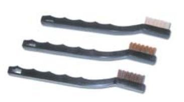 SafeClean Instrument Cleaning Brush, Stainless Steel Wire, Nylon Bristles - 243002BBG-Single - LL Medico
