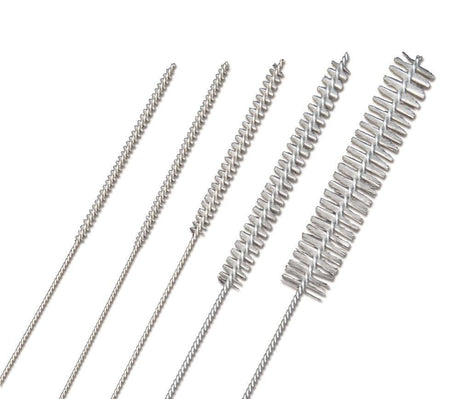 SafeClean Instrument Cleaning Brush, Stainless Steel Wire, Nylon Bristles - 243002BBG-Single - LL Medico