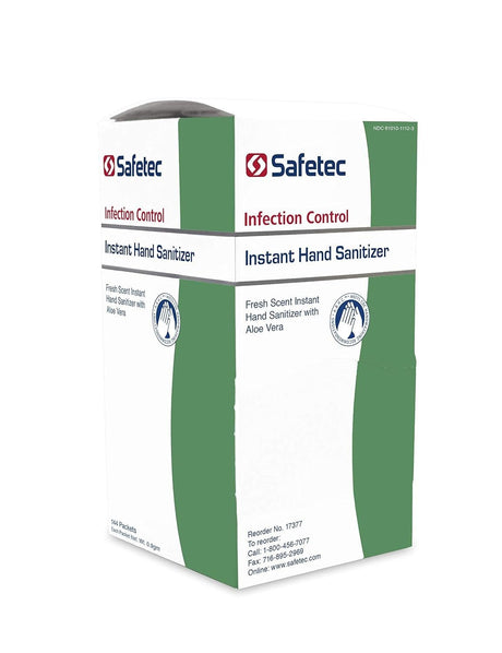 Safetec Instant Hand Sanitizer Spray, Fresh Scent, 2 fl oz, Case of 24 - 17357-Single - LL Medico