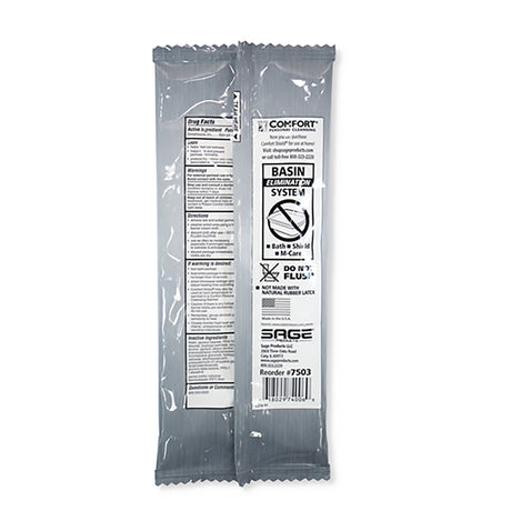 Sage Comfort Shield Barrier Cream Cloths, Large - 7503-Pack - LL Medico