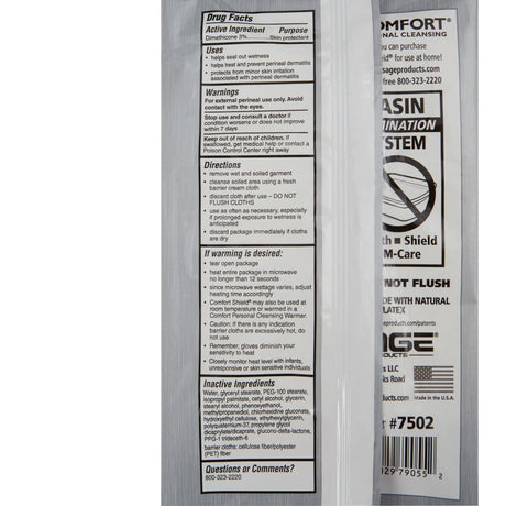 Sage Products Sage Shield Barrier Cream Cloths, Soft Pack - 7905-Pack - LL Medico