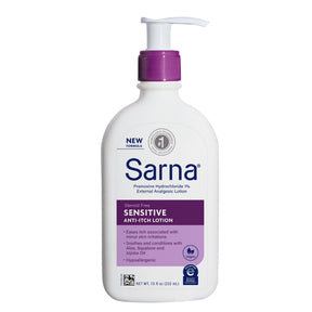 Sarna Itch Relief Lotion Sensitive, 7.5-ounce pump bottle - 30316023075-Single - LL Medico