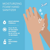 Scott Pro Moisturizing Foam Hand Sanitizer, Cucumber Scent, 1.2 L, Case of 2 - 91590-Case - LL Medico