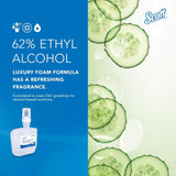 Scott Pro Moisturizing Foam Hand Sanitizer, Cucumber Scent, 1.2 L, Case of 2 - 91590-Case - LL Medico