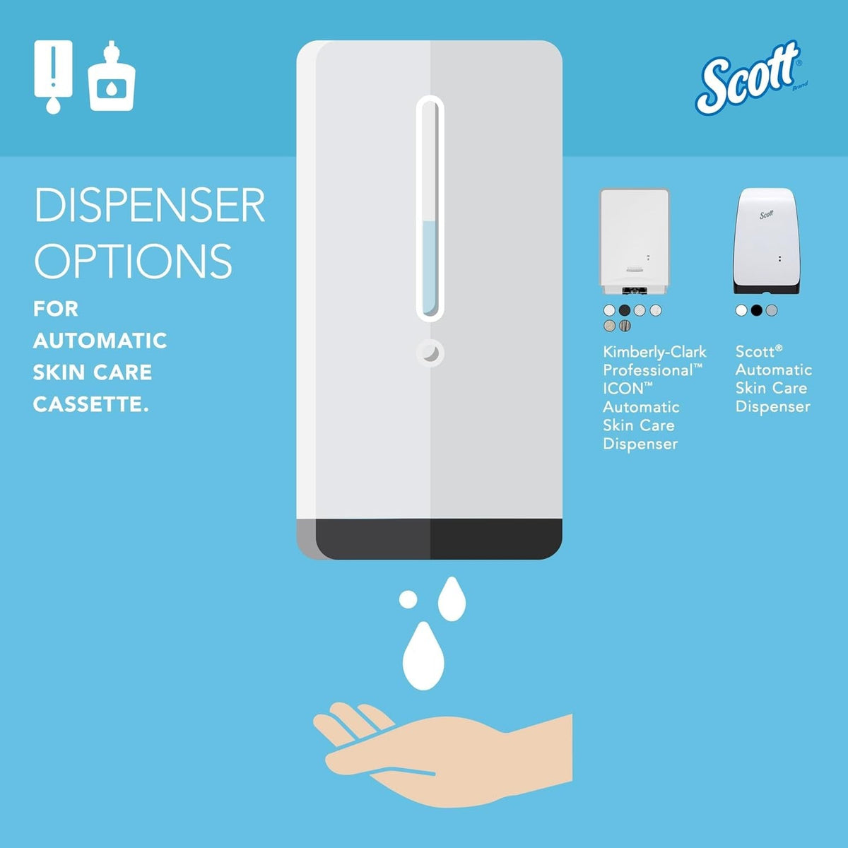 Scott Pro Moisturizing Foam Hand Sanitizer, Cucumber Scent, 1.2 L, Case of 2 - 91590-Case - LL Medico
