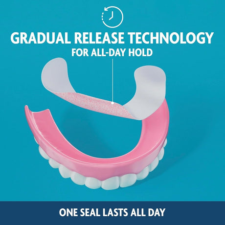 Sea-Bond Denture Adhesive Seals for Uppers, Original, 15 Count - 01150900162-Box - LL Medico