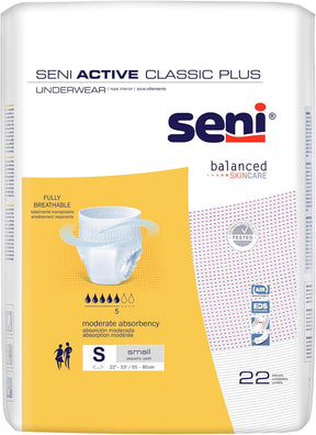 Seni Active Classic Plus Absorbent Underwear - SSM22AC2-Pack - LL Medico