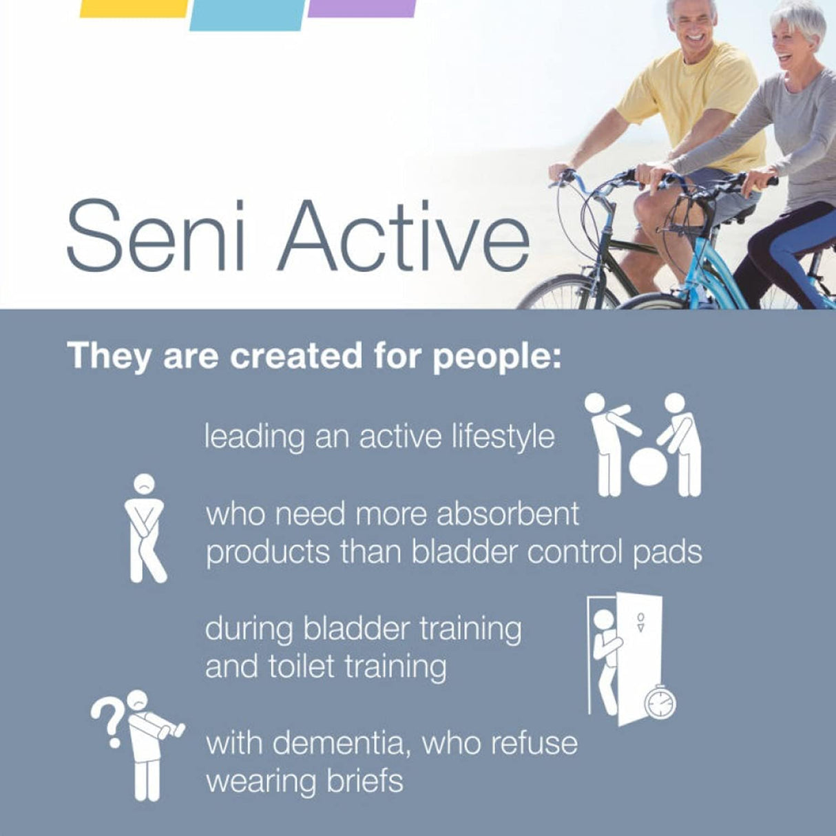 Seni Active Super Absorbent Underwear - SSM22AS1-Pack - LL Medico